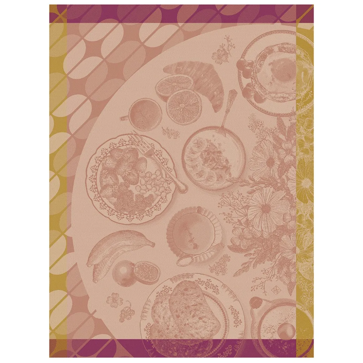 Yves Delorme Torchon Brunch Gourmand- Essuie Mains & Torchons