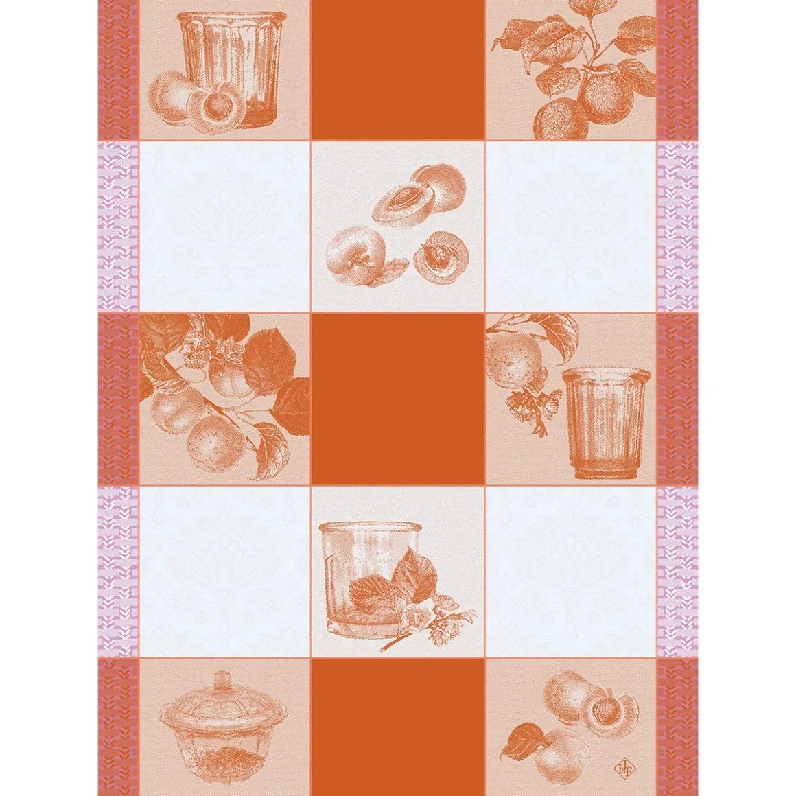 Yves Delorme Torchon Confitures Carreaux- Essuie Mains & Torchons