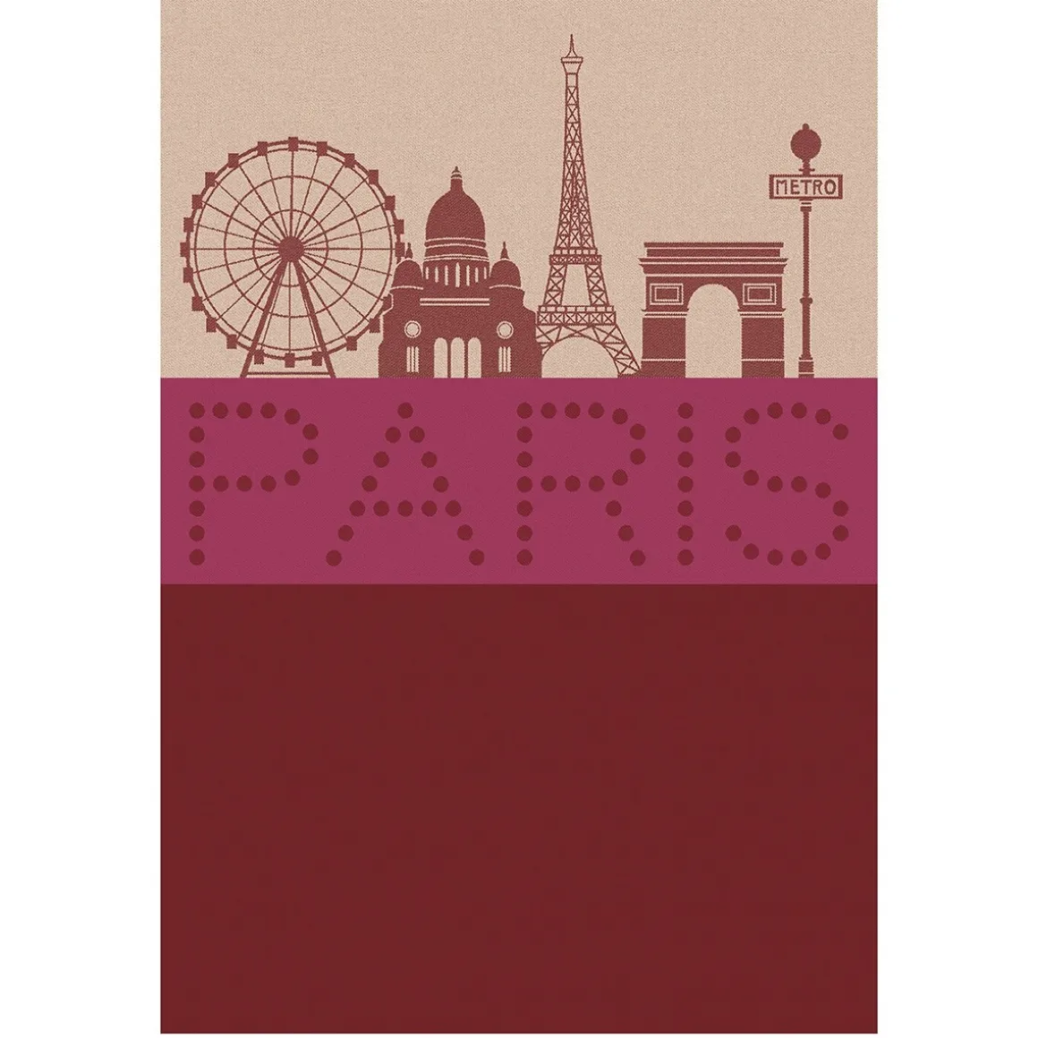 Yves Delorme Torchon Paris Lumière- Essuie Mains & Torchons
